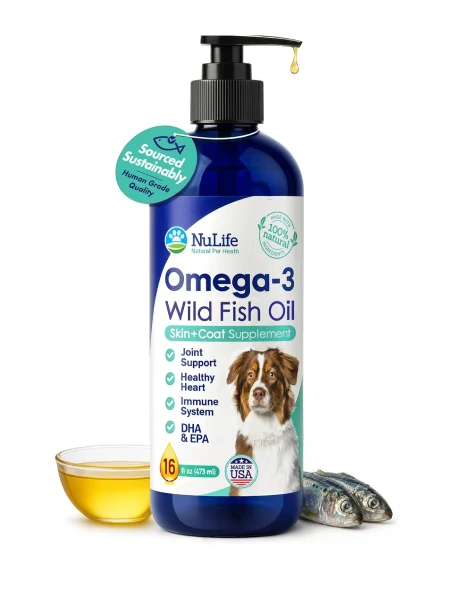 Kindfull Wild Fish Oil for Dogs | Premium Omega-3 Supplement